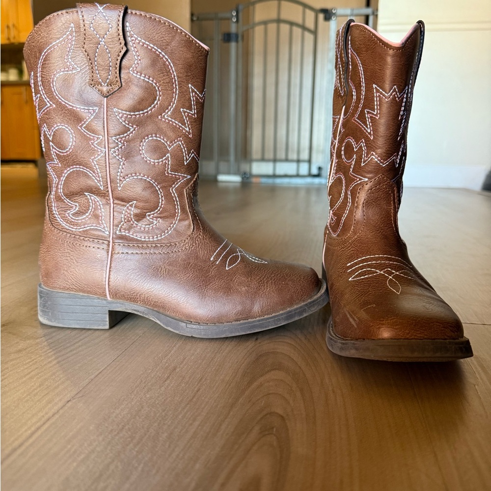 Brown Western Cowboy Boots